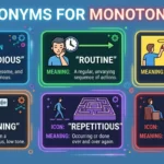 synonyms for monotonous