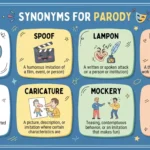 synonyms for parody