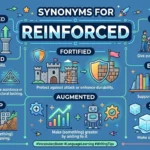synonyms for reinforced