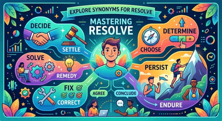 synonyms for resolve