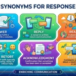 synonyms for response