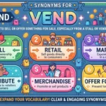 synonyms for vend