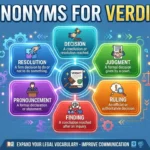 synonyms for verdict