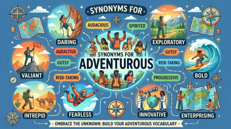 synonyms for adventurous