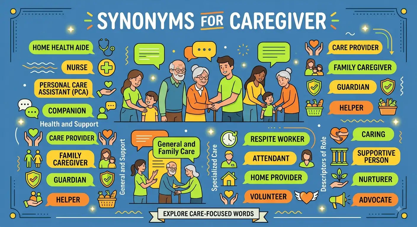 synonyms for caregiver