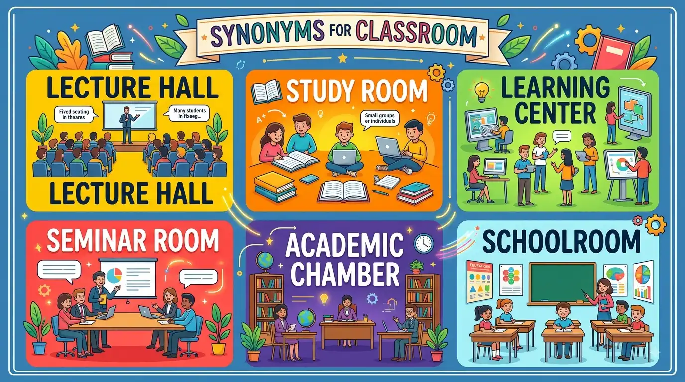 synonyms for classroom