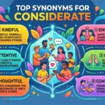 synonyms for considerate