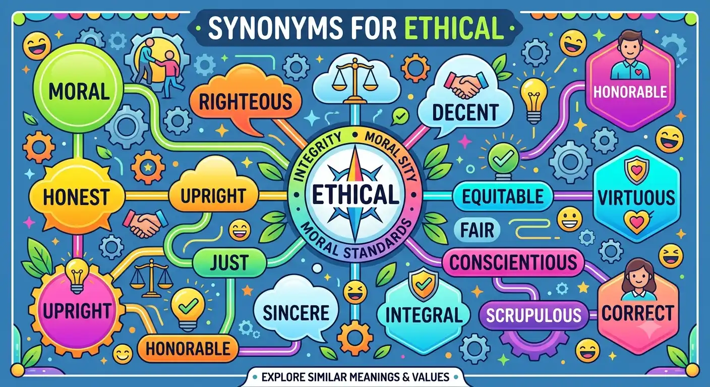 synonyms for ethical