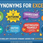 synonyms for excel