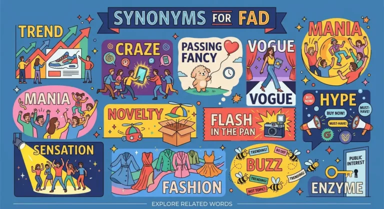 synonyms for fad