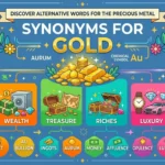 synonyms for gold