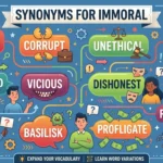 synonyms for immoral