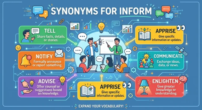 synonyms for inform