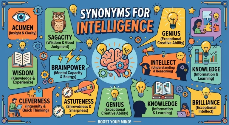 synonyms for intelligence