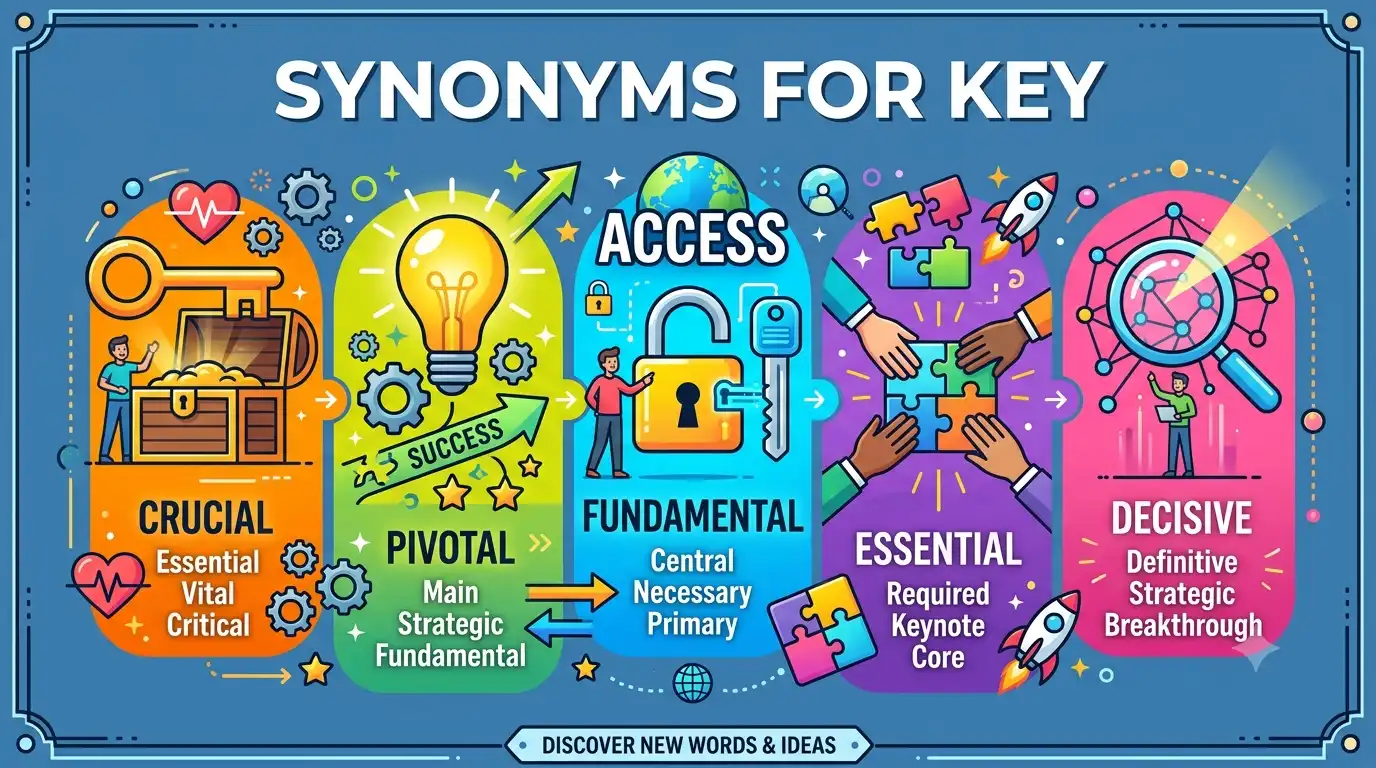 synonyms for key