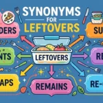 synonyms for leftovers