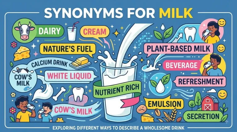 synonyms for milk