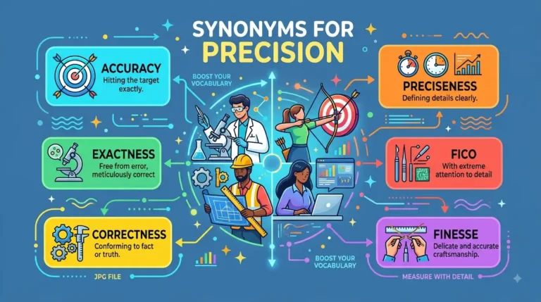synonyms for precision