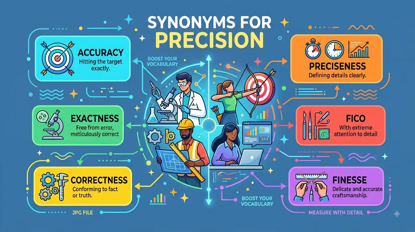 synonyms for precision