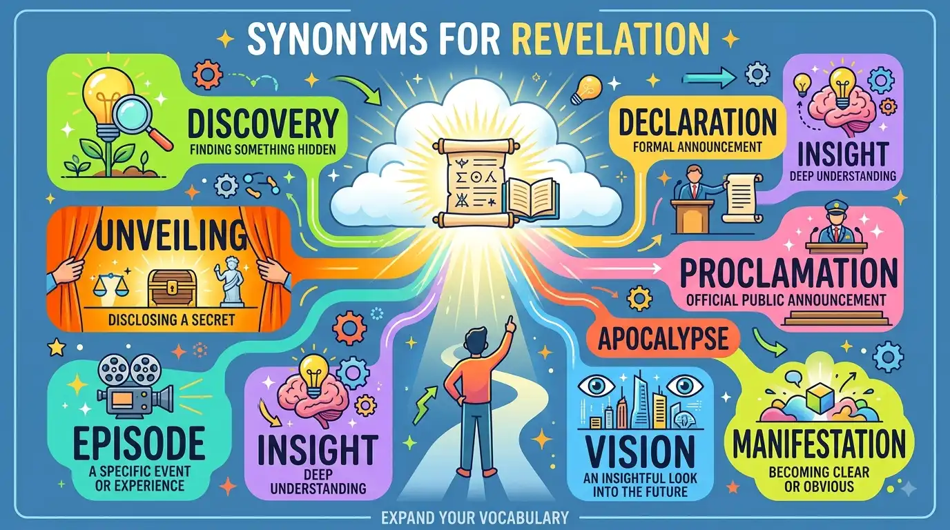 synonyms for revelation