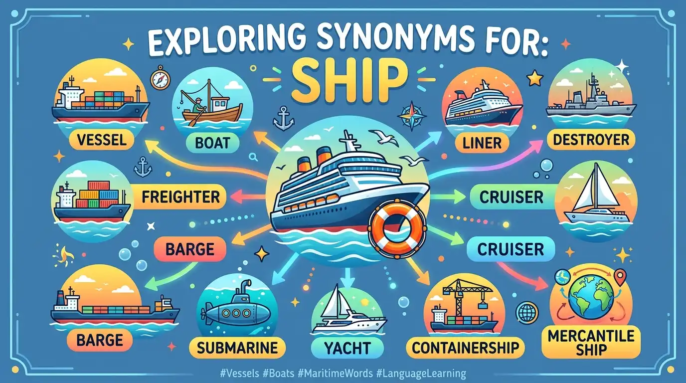 synonyms for ship