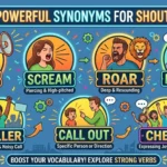 synonyms for shout