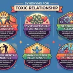 synonyms for toxic relationship