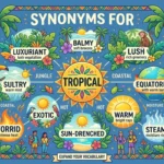 synonyms for tropical