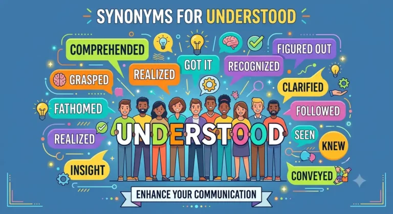 synonyms for understood