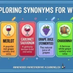 synonyms for wine